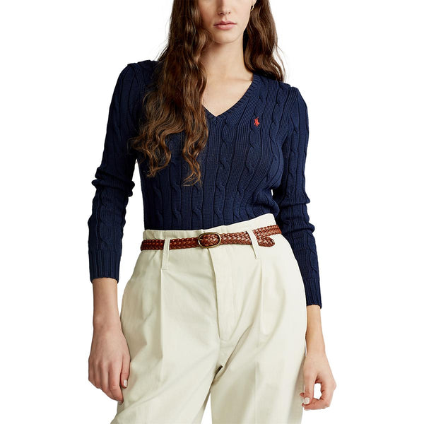 Polo Ralph Lauren – cable-knit cotton sweater – women – Ofive Egypt